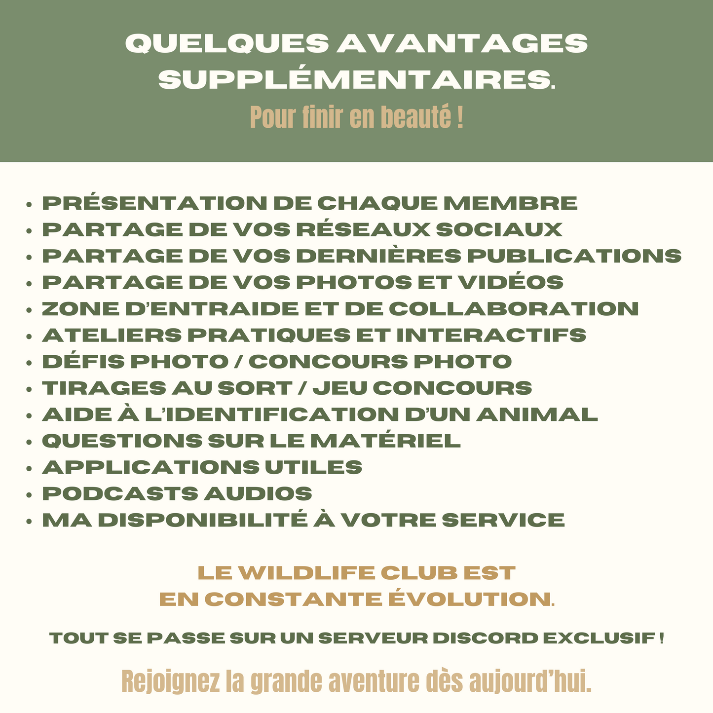 Le Wildlife Club