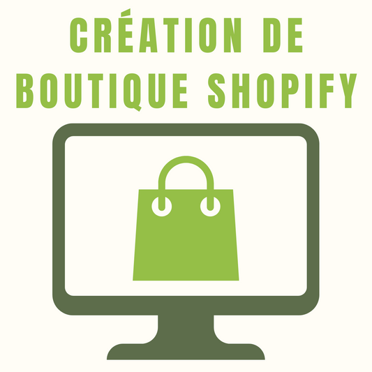 Création de Boutique Shopify